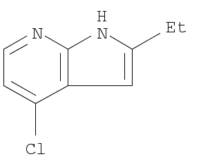 1H-Pyrrolo[2,3-b]pyridine, 4-chloro-2-ethyl-